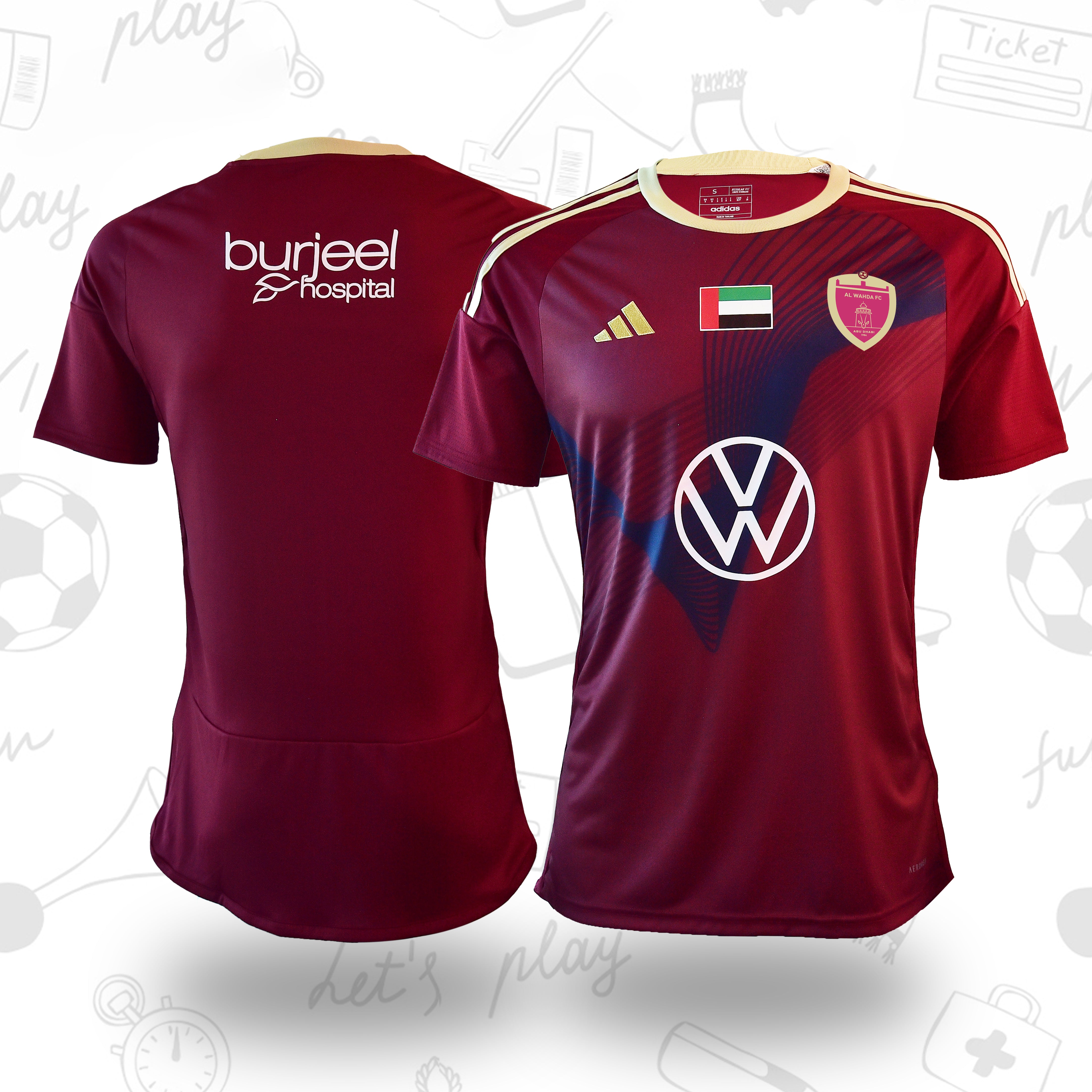 Al Wahda FC Jerseys – UAE PL Store 