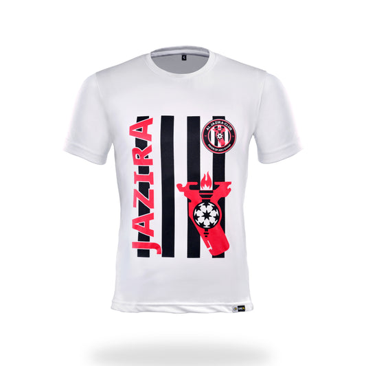 Al Jazira FC Fans White T-Shirt