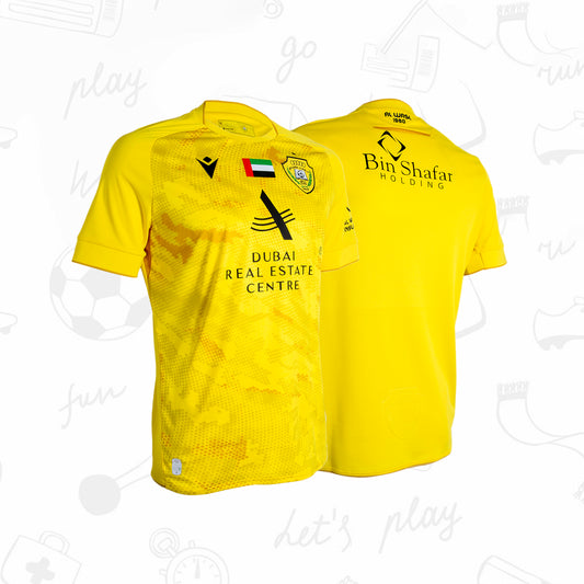 Al Wasl FC-Macron Jersey Home Kids 2024-2025 (Dubai Real Estate Centre)