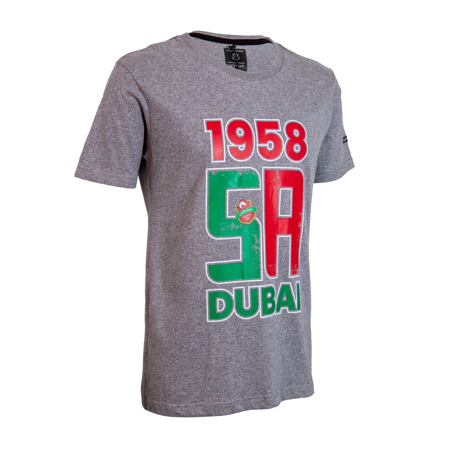 Shabab Al Ahli FC - Al Fursan Fursan T-Shirt Grey Adult