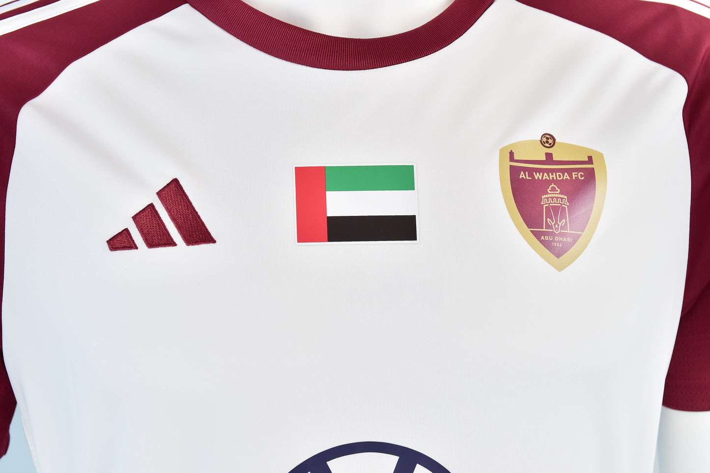 Al Wahda Jersey White Adidas Adult 2023-2024