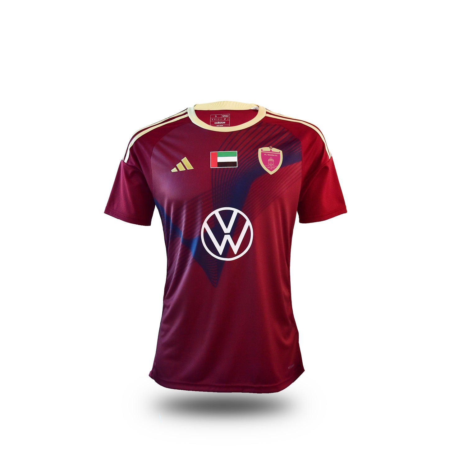 Al Wahda Jersey Maroon Adidas Kids 2023-2024